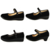 Phẳng nghi lễ giày xác thực toàn cầu Lutai nữ mô hình thấp để giúp một từ với đôi giày màu đen trọng lượng nhẹ giày làm việc giày của phụ nữ Giày cắt thấp