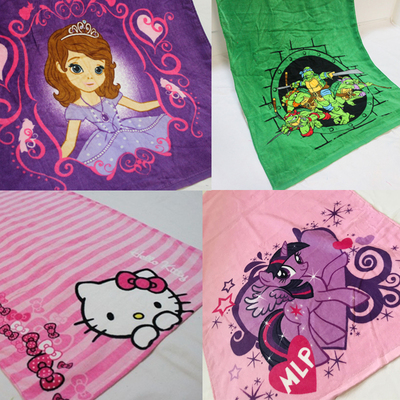 (Трансграничная торговля), Дисней, hello kitty, хлопковая пони, детское мультяшное банное полотенце