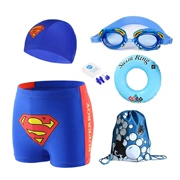 Trẻ em quần bơi bé trai kính bơi mũ bơi boyshort trẻ em đồ bơi trẻ em lớn quần áo bơi - Bộ đồ bơi của Kid