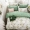 Giường đôi cotton đơn giản Bắc Âu cung cấp bốn bộ bông Hàn Quốc sinh viên mục vụ phòng ngủ giường ba bộ - Bộ đồ giường bốn mảnh