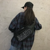 Tide, универсальная вместительная и большая поясная сумка для школьников, сумка через плечо, нагрудная сумка в стиле хип-хоп, коллекция 2023