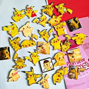 Huy hiệu acrylic trâm móc khóa phim hoạt hình Pikachu túi vá phù hiệu hàng hóa nhỏ có thể được tùy chỉnh - Trâm cài