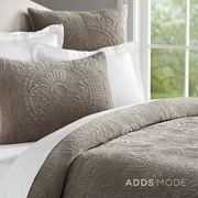 Nhung mùa thu và mùa đông bông chống bụi phủ giường màu rắn dày trải giường chăn bông đơn giản điều hòa châu Âu