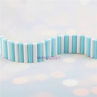 Синий, белый, 6×50см