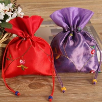 Новая сумка с вышивкой сливы в корейской стиле ароматная сумка сакральная сакральная пустая сумка домашняя шелковая ароматная сумка многоцветная дополнительная