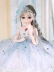 45cm Pui Ling búp bê Barbie phù hợp với váy quần áo lớn mô phỏng tinh tế công chúa cô gái nói chuyện đồ chơi Đồ chơi búp bê