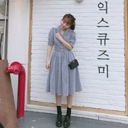 Song Wei Nhật 2019 phụ nữ mới mùa xuân và mùa thu cổ tích công chúa tay áo váy sukol cô gái váy - Váy eo cao