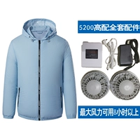 Синий вентилятор