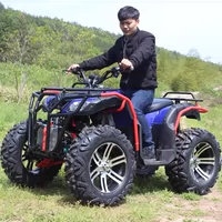 Lớn và nhỏ bull trục lái xe ATV bốn bánh off-road leo núi xe máy điện 125-250 tất cả các địa hình địa điểm xe moto mini