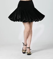 Золотая бархатная юбка без тренировки