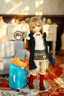 taobao agent [Meow House] Understand the winter big devil king daily coat set 4 points BJD MDD1/4 cute spot