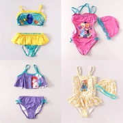 18 mùa hè mới cho trẻ em đồ bơi ren bé phim hoạt hình anime công chúa áo tắm dễ thương đồ bơi 2 bộ