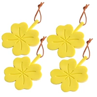 Четырехлистная трава (желтая 4)