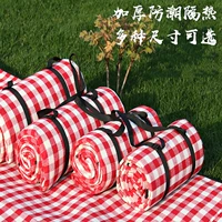 [享游户外3*3米草地坪垫子防潮垫野餐垫加厚春郊游垫便携垫野餐布]