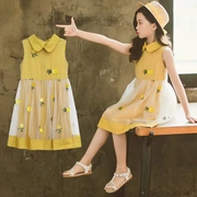 Mùa hè 2019 quần áo trẻ em mới bé gái váy công chúa váy bé gái váy gạc - Khác