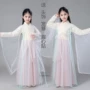 Sansheng Sanshi Shili Peach Blossom White Light Trang phục Cos Cùng trang phục trẻ em Trang phục nữ Tiên trang phục Hanfu - Trang phục đồ bộ cho bé gái