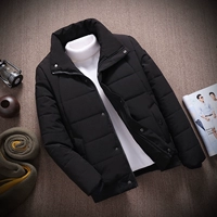 Áo khoác nam Zuma 珑 áo khoác cotton xuống áo khoác cotton mùa đông phiên bản dày mới của Hàn Quốc của xu hướng tự trồng áo khoác trùm đầu áo khoác thể thao nam nike
