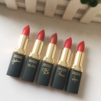 Американская Loreal L'Oreal Red Superstar Signature Brick Red/положительный красный/тетя Matte Matte 403 407