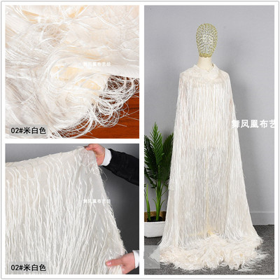 taobao agent Genuine white extra-long shiffon lace design clothing