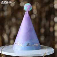 Фиолетовые чернила и чернила пеняная кепка для дня рождения