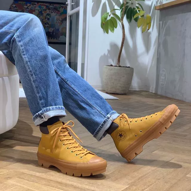 IHOMIE покупки японские Converse CONVERSE 100 ЧАНК юбилей толстой подошвой высокие кроссовки и кроссовки