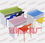 Guiyang Guanming nội thất văn phòng bàn học sinh và ghế trẻ em màu sắc nghệ thuật bàn đọc bàn đào tạo đặc biệt bàn - Nội thất giảng dạy tại trường