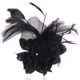Lưu trữ lễ cưới lông trâm Ruili thời trang cao cấp thủ công vải lớn hoa corsage đầu hoa mục đích kép - Trâm cài