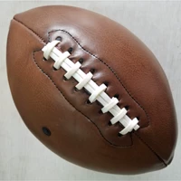 Tiêu chuẩn số 9 bóng đá Mỹ không có nhãn hiệu bóng bầu dục retro quà tặng cũng có thể được sử dụng cho đào tạo găng tay bóng bầu dục