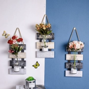 Treo tường bình thủy canh sáng tạo Bắc Âu trang trí tường phòng ăn phòng khách phòng ngủ mặt dây chuyền trang sức tường - Vase / Bồn hoa & Kệ