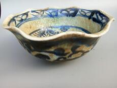 Чаша 古玩古董收藏仿古做旧宣德瓷器青花瓷陶瓷碗博古架桌面摆件赏件