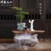 Sáng tạo phong cách Trung Quốc đài phun nước Feng Shui lucky phòng khách văn phòng tạo độ ẩm nhà mềm trang trí thủ công đồ trang trí Trang trí nội thất