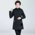 2018 off-giải phóng mặt bằng mùa giải chế biến bông nhỏ phụ nữ áo dài phần mỏng mỏng bông áo khoác xuống áo khoác bông áo khoác thủy triều Bông
