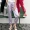 Mùa hè ăn mặc của phụ nữ Hàn Quốc phiên bản của lỏng hoang dã sọc thể thao quần harem quần mỏng dòng chín quần cao eo quần âu quần quần baggy kaki nữ