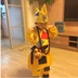 Trang phục Chụp Ảnh Jigong Trang Phục Tiểu Hòa Thượng Trình Diễn Quần Áo Người Lớn và Trẻ Em Người Ăn Xin Người Ăn Xin Vá Quần Áo Ăn Xin Quần áo ăn mày