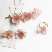 [Mùa hè] hoa vĩnh cửu làm bằng tay ban đầu vui vẻ hoa nhẫn nhẫn nữ - Nhẫn