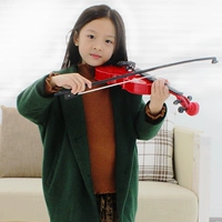 Детская музыкальная реалистичная скрипка, игрушка, музыкальные инструменты, гитара для мальчиков, подарок на день рождения