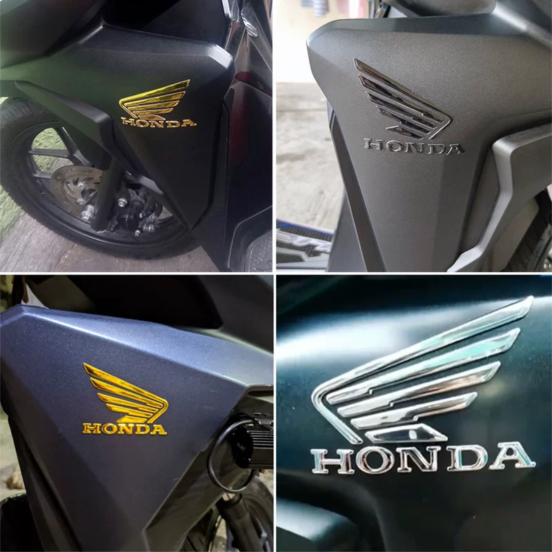 Honda, modified waterproof sticker from soft rubber