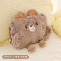 Коричневый, с медвежатами