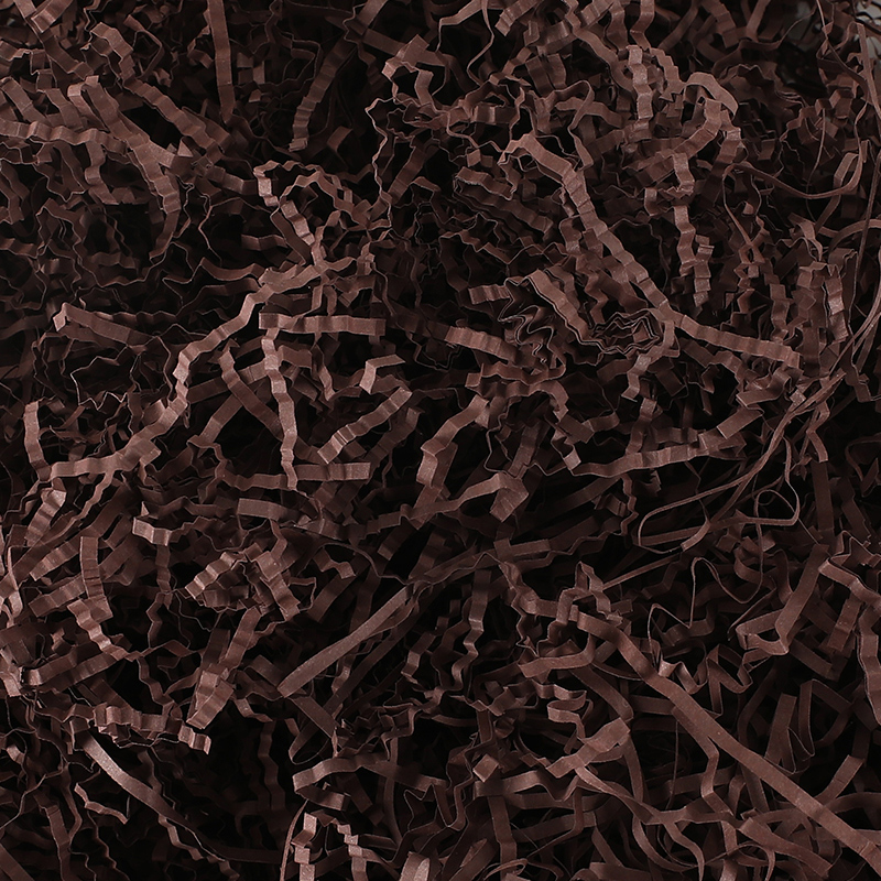 Coffee - Pleated Shredded PaperGift box ornament ceremony Item box Lafite Fillings Shredded paper Silk strip Crumbs Wadding originality Bedding grass decorate Material Science
