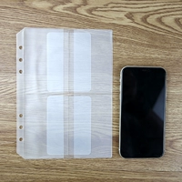 A5 Четырехградный пакет для хранения (6 отверстий)