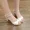 Mùa xuân 2018 mới khóa từ La Mã dày với túi nơ có gót cao gót cao gót mũi cá giản dị giày dép nữ