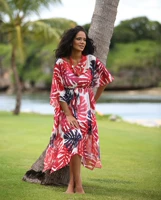 Шифоновая юбка Snieper по обе стороны красного