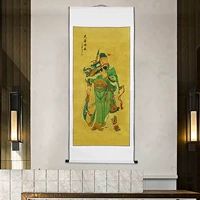 Портрет -свиток Гуан Гонг в среднем зале живопись по картине портретная карта карты графики
