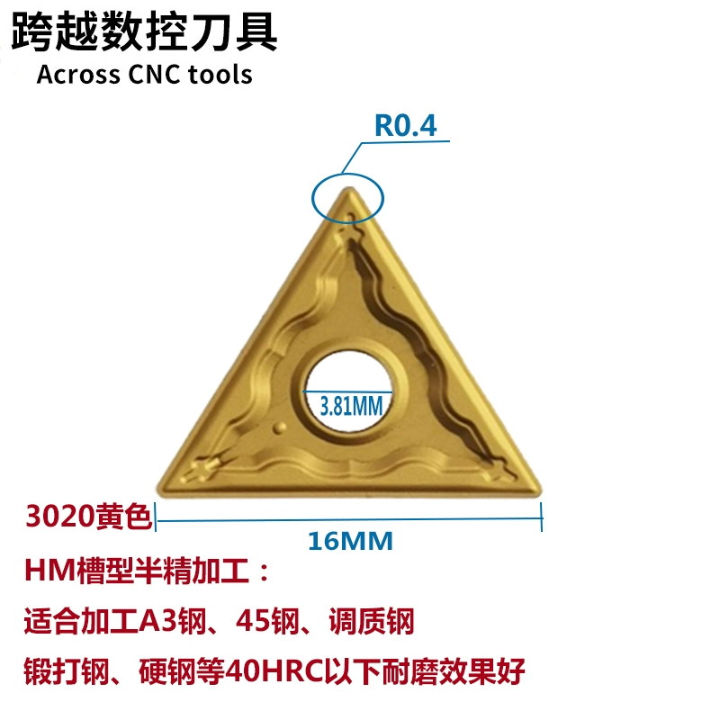 Lưỡi CNC phủ hình tam giác TNMG160404/160408/160412-TM T9125 9025 các bộ phận bằng thép cán dao tiện cnc Dao CNC