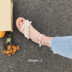 Nam trong phiên bản Hàn Quốc của băng thông rộng ren thiết kế đơn giản giày phẳng khóa bohemian kỳ nghỉ gió dép giày của phụ nữ Sandal