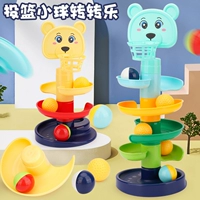 Игрушка, башенка с рельсами, колечки, раннее развитие, 0-1-3 лет