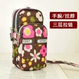 Сумка через плечо, небольшая сумка, сумка с петлей на руку, водонепроницаемый мобильный телефон с молнией, маленькая сумка клатч