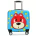 Xe đẩy trẻ em vali kéo vali của cô gái thoải mái gấu trẻ em Hộp hoạt hình 18 inch Hộp gấu 20 inch Va li