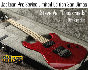 Jackson San Dimas SD22 Ltd Steve Vai Crossroads Movie 限定版エレキギター