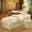 Da nơ phần bông denim bedspread vẻ đẹp thẩm mỹ viện SPA massage phổ biến tùy chỉnh rắn màu bedspread - Trang bị tấm